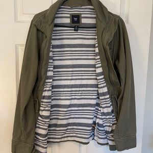 Women’s GAP Military green jacket Large